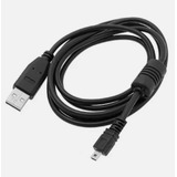 Cable Cargador Usb Para Camara Nikon Coolpix Negro