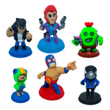 Figuras De Acción Brawl Stars 3d Coleccionable