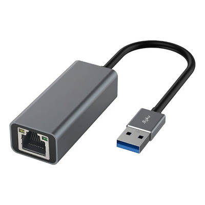 Adaptador Usb 3.0 Rj45 Ethernet Lan Red hasta 1000 Mbps de velocidad | Envío gratis