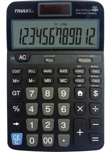 Calculadora De Mesa 968-12 - Truly