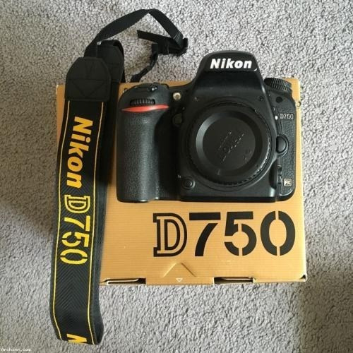  Nikon D750 Dslr Cor  Preto