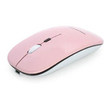 Mouse Sem Fio Recarregável H'maston  E-1300 Pro Rosa