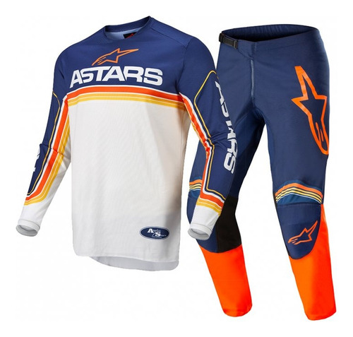 Conjunto Motocross Alpinestars Fluid Speed 22 - En Teo Motos