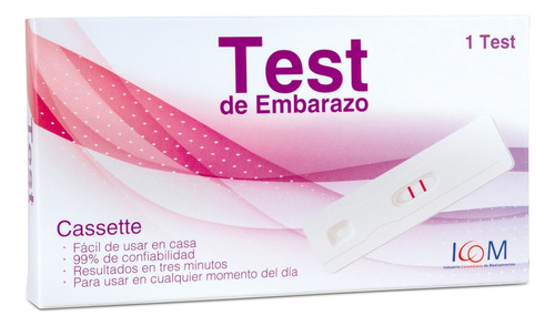 Test De Embarazo Icom Cassette