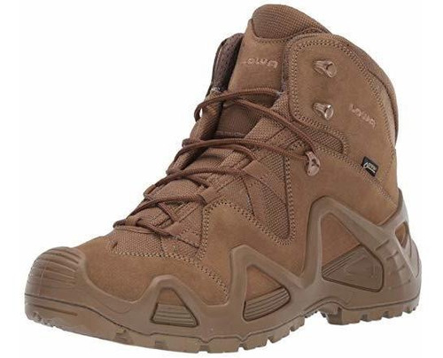 Botas - Lowa Hombres Zephyr Gtx Mid Tf Suede Textile Coyote 