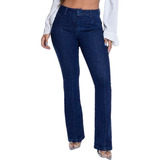 Calça Jeans Flare Feminina Petit Biotipo Mulheres Baixas 288