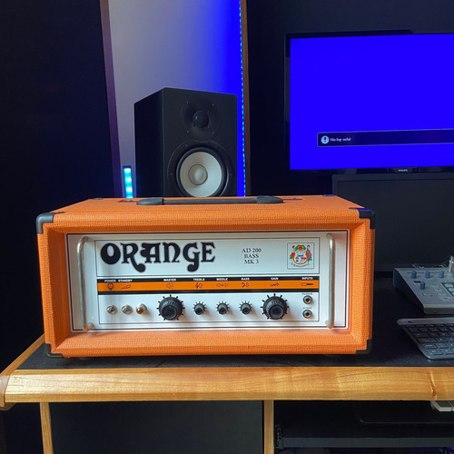 Cabezal De Bajo Orange Ad200b