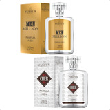 Kit 02 Parfum Brasil 100ml - Men Million + Cher Men