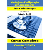 Curso  Dvd Aula Físico,montagem E Configuração De Pc.2 Vol.