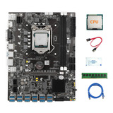 Placa Base B75 Usb Btc Mining+cpu+4g Ddr3 Ram+cable Rj45 N