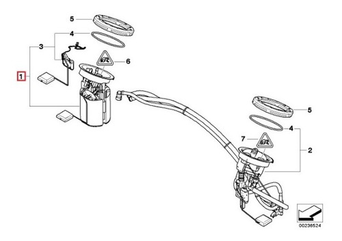 Bomba Gasolina Bmw E87 E90 130i 135i 325i 330i 335i X1 Foto 6