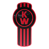 Emblema De Parrilla Kenworth T600 T660 T800 T300 Rojo Negro