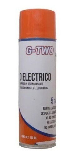 Limpiador Dieléctrico G/two 400ml Circuitos, Tarjetas 12pz