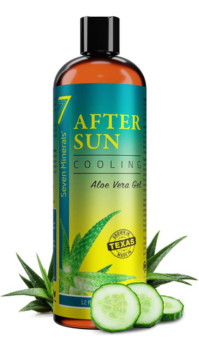 Nuevo Gel Refrescante Para Después Del Sol Con Aloe Vera: Pa