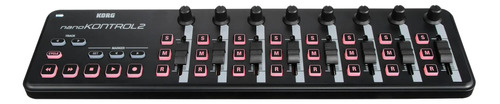 Controlador Midi Korg Nano Kontrol 2 Color Negro - 32 Cm 