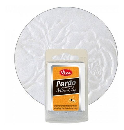 Arcilla Polimérica Horneable Viva Decor Pardo Mica Clay 56 G