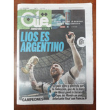 Diario Ole 19 Diciembre 2022 Argentina Campeón Mundial Messi