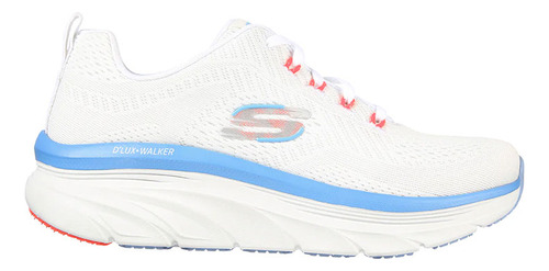 Tenis Lifestyle Skechers D'lux Walker Fresh Finesse - Blanco