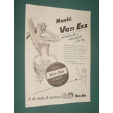 Publicidad Crema Van Ess Desodorante Y Antisudoral