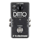 Tc Electronic Pedal Ditto Stereo Looper 5 Min 12 Meses