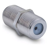 50pcs Emenda F Femea Femea Coaxial Rg59 Rg6 Cabo Conector