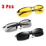 3 Pcs Lentes De Visión Nocturna Protección Antideslumbrante