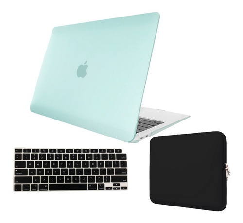 Kit Macbook Mac Air 13 A2337 Case + Neoprene + Pelic Teclado