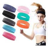 Diadema Banda Unisex Fitness Elásticas Transpirables 1 Pz F