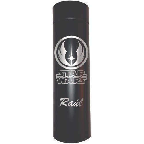 Orden Jedi Star Wars Termo Digital Grabado Laser Con Nombre