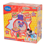 Juguete Bateria Musical Para Niños Mickey Origal Ditoys