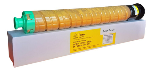 Toner Ricoh Sp C840dn / Sp C842dn Color Yellow Compatible