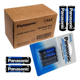 Caja De 48 Pilas Baterías Panasonic Aaa 12 Paquetes Original