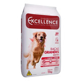 Ração Dog Excellence Adulto R.grande (carne) 15kg