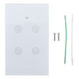 Interruptor De Pared Con Pantalla Táctil Inteligente Wifi De