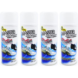 4 Pz Espuma Limpiador En Seco Tenis Zapatos Mugre 425ml