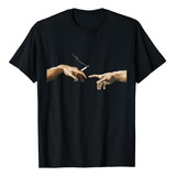 Miguel Ángel - Creación De Adam Smoking Art Camiseta