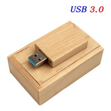 Usb 32gb 3.0 + Caja Madera ''maple''