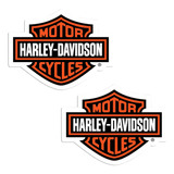 Chroma 99185, Calcomanía Barra Y Escudo Harley Davidson, 5 U