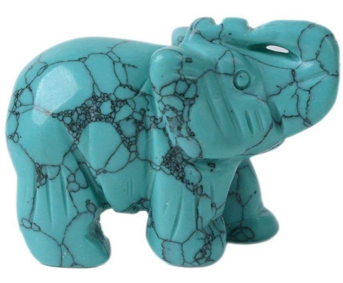 Artesanías De Guardian Curativo De Elefante Tallado