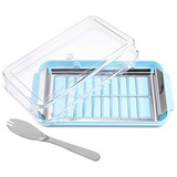 Doitool Butter Dish Butter Keeper With Sealed Lid And C...