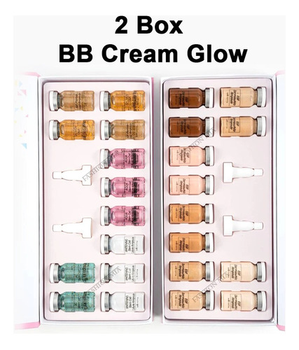 Korean Cosmetics Bb Cream Glow Starter Kit 12 Ampollas De 8