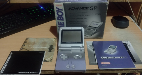 Nintendo Game Boy Advance Sp Ags001 + Cargador + Juegos