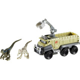 Matchbox Jurassic World Pack Figura + Transporte - Germanes