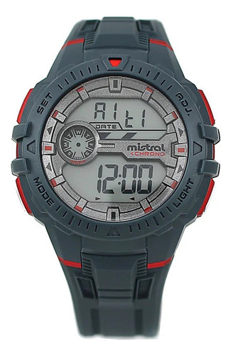 Reloj Mistral Hombre Gdw-1171-08 Deportivo Silicona