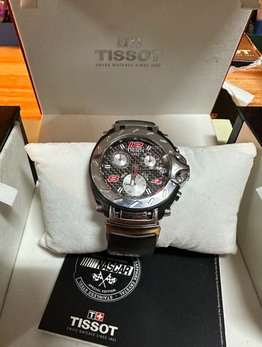 Reloj Tissot T-race Chrono Edicion Limitada Nascar Original 