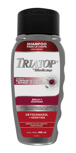 Triatop Shampoo X400 Reparacion Para La Caspa  