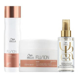 Kit Fusion Sh 250ml + Masc 150ml + Óleo Light 100ml