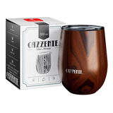 Vaso Termico Para Café O Vino Termo Para Cafe Cazzenie 12 Oz Color Marrón Nogal