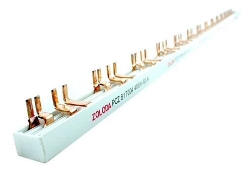 Peine De Conexion Tetrapolar Para 14 Termicas 63a. Zoloda