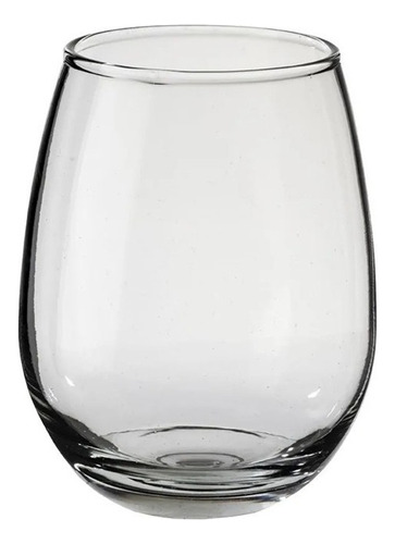 Vaso Vidrio S/tallo Copón Gourmet Rigolleau X36 Copa Rt